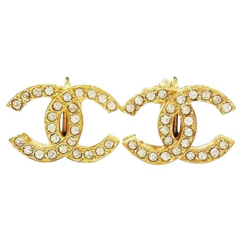 chanel shaped earrings|chanel inspired clip on earrings.